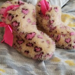 Fuzzy Toddler Slippers